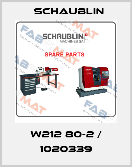 W212 80-2 / 1020339 Schaublin