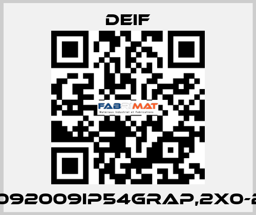 296111092009IP54GRAP,2X0-2500A Deif