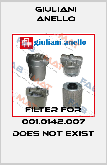 Filter for 001.0142.007 does not exist Giuliani Anello