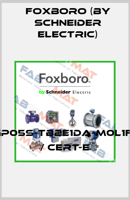 IGP05S-TB2E1DA-M0L1F2 / Cert-E Foxboro (by Schneider Electric)