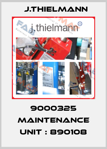 9000325 maintenance unit : 890108 J.Thielmann