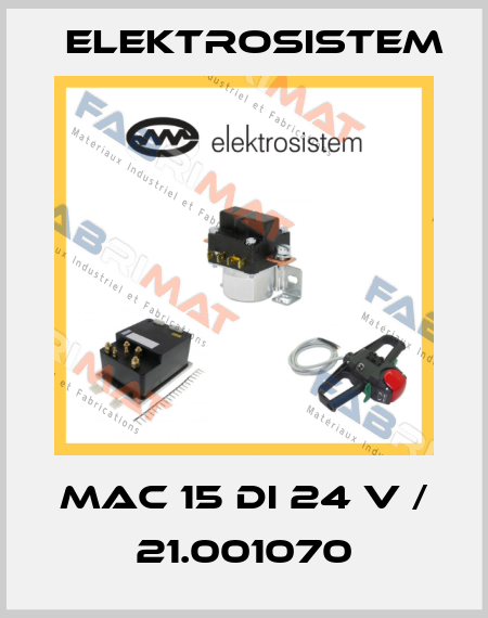 MAC 15 DI 24 V / 21.001070 Elektrosistem