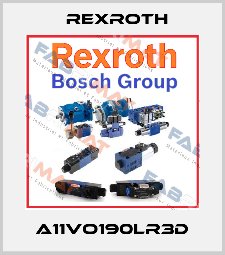 A11VO190LR3D Rexroth