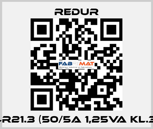 4R21.3 (50/5A 1,25VA Kl.3) Redur