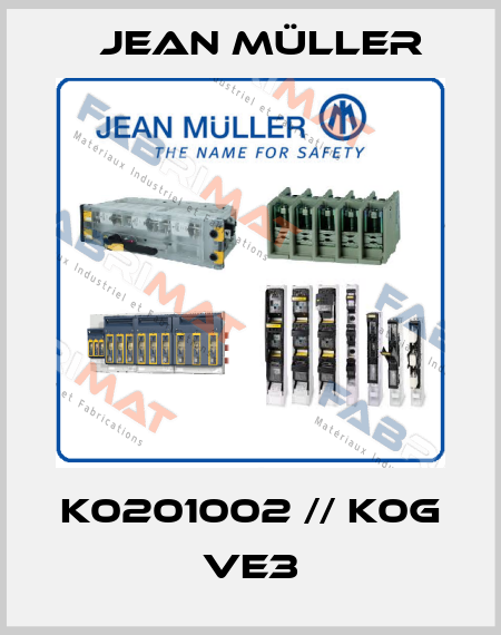 K0201002 // K0G VE3 Jean Müller