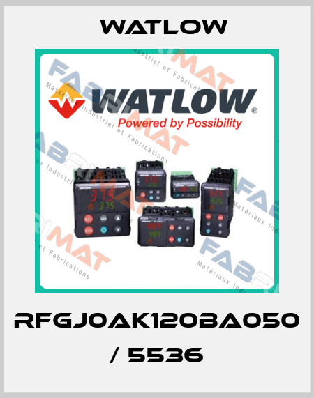 RFGJ0AK120BA050 / 5536 Watlow