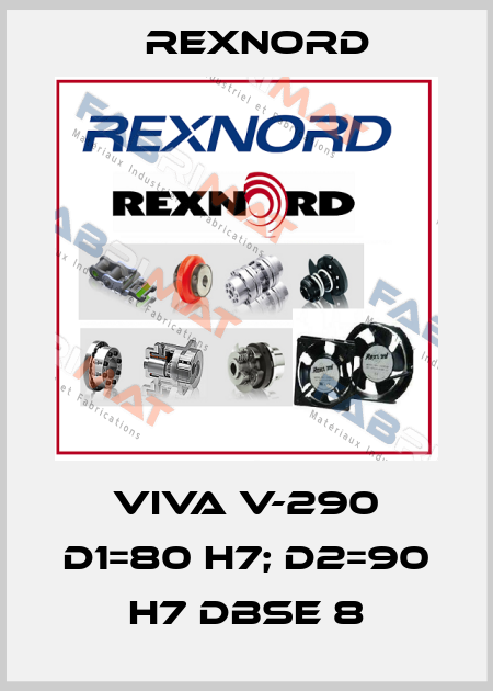 VIVA V-290 D1=80 H7; D2=90 H7 DBSE 8 Rexnord