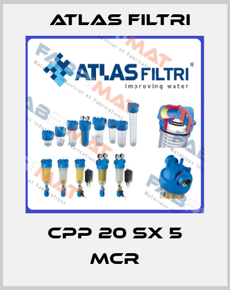 CPP 20 SX 5 mcr Atlas Filtri