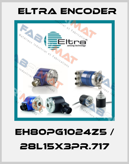 EH80PG1024Z5 / 28L15X3PR.717 Eltra Encoder