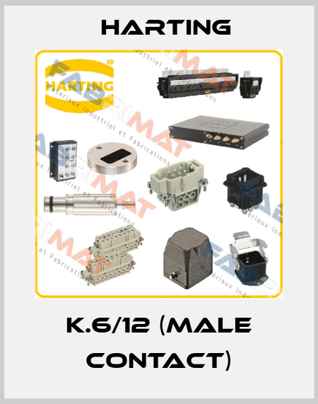 K.6/12 (male contact) Harting