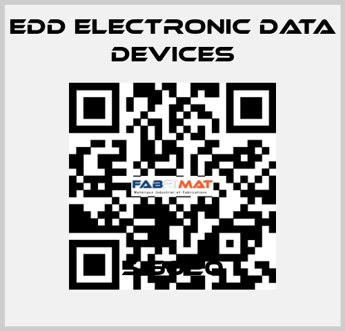 5.6020 EDD Electronic Data Devices