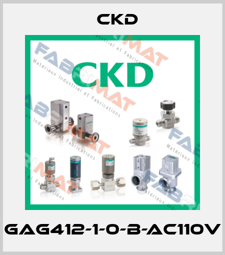 GAG412-1-0-B-AC110v Ckd