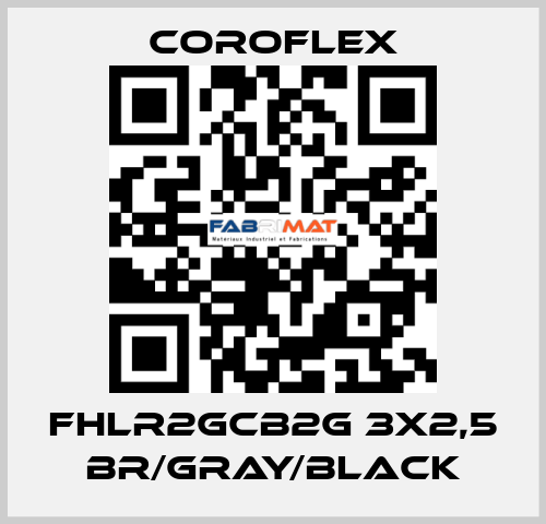 FHLR2GCB2G 3x2,5 Br/Gray/Black COROFLEX