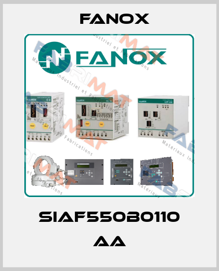 SIAF550B0110 AA Fanox