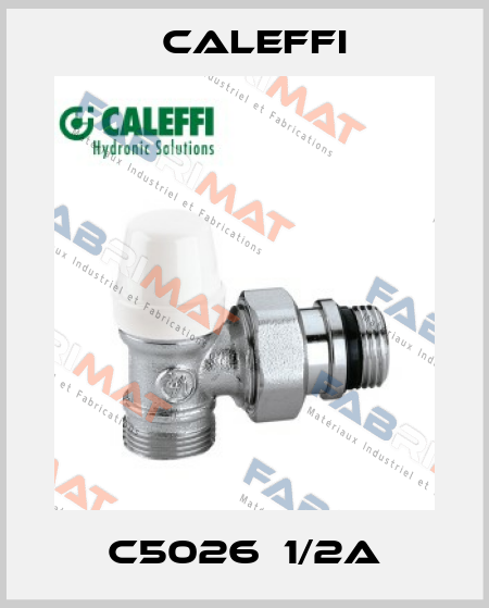 C5026　1/2A Caleffi
