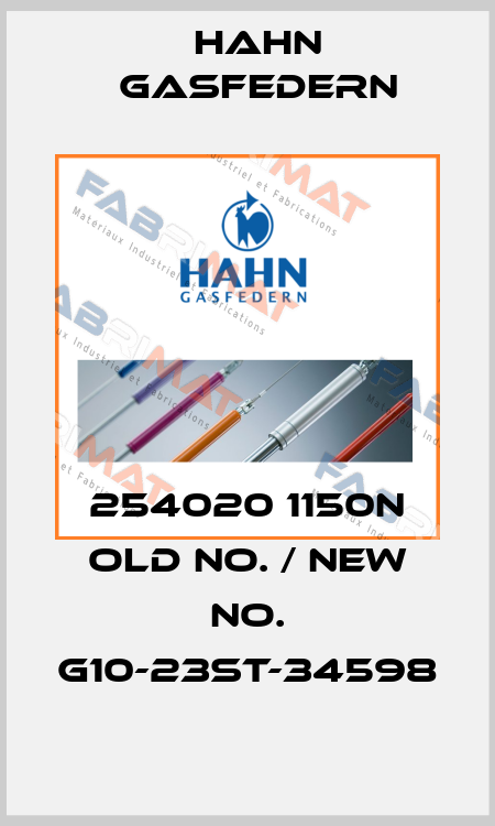254020 1150N old No. / new No. G10-23ST-34598 Hahn Gasfedern