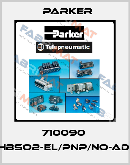 710090  HBSO2-EL/PNP/NO-AD, Parker