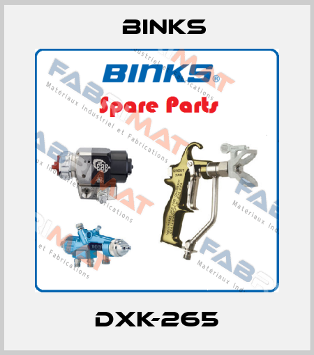 DXK-265 Binks