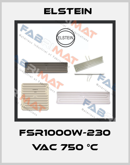 FSR1000W-230 VAC 750 °C Elstein