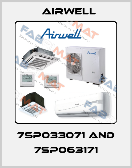 7SP033071 and 7SP063171 Airwell