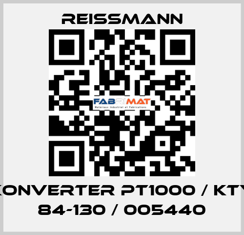 Konverter Pt1000 / KTY 84-130 / 005440 Reissmann