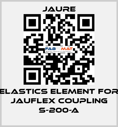 Elastics element for JAUFLEX coupling S-200-A Jaure