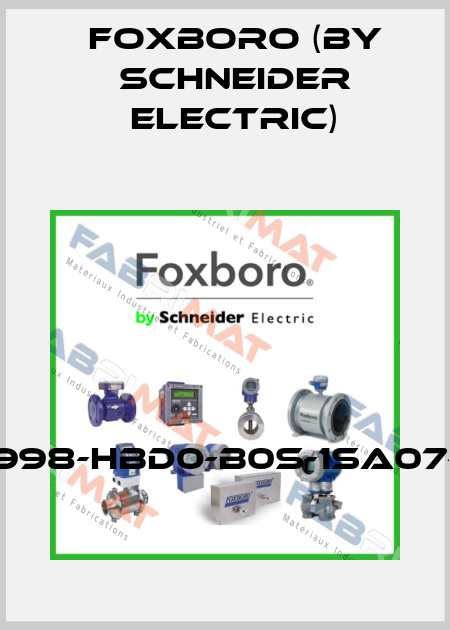SRD998-HBD0-B0S-1SA07-A1-Q Foxboro (by Schneider Electric)