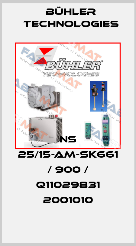 NS 25/15-AM-SK661 / 900 / Q11029831 2001010 Bühler Technologies