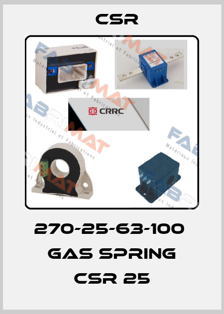 270-25-63-100  GAS SPRING CSR 25 Csr