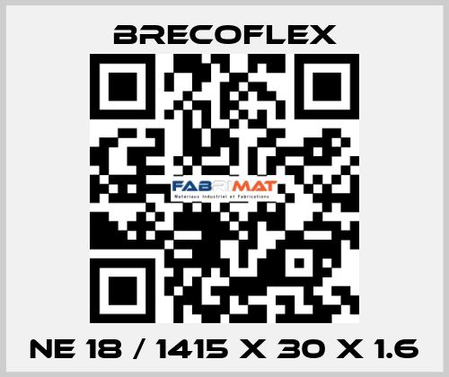 NE 18 / 1415 x 30 x 1.6 Brecoflex