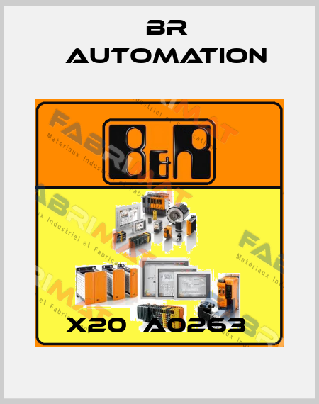 X20  A0263  Br Automation
