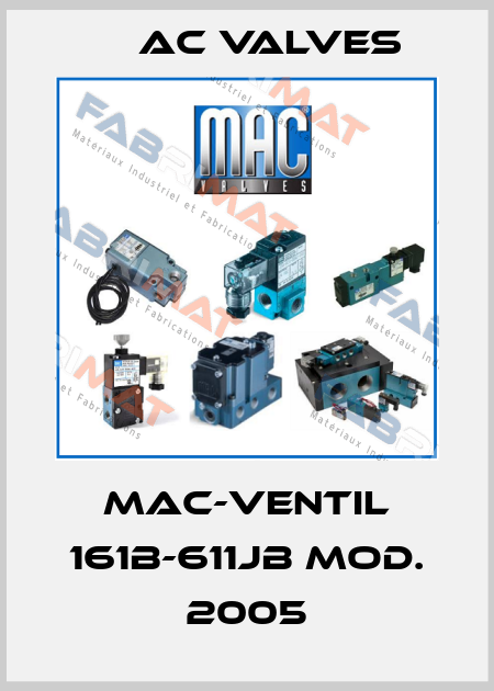 MAC-Ventil 161B-611JB Mod. 2005 МAC Valves
