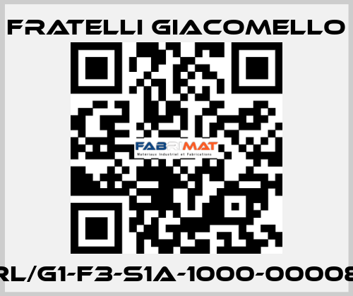 RL/G1-F3-S1A-1000-00008 Fratelli Giacomello