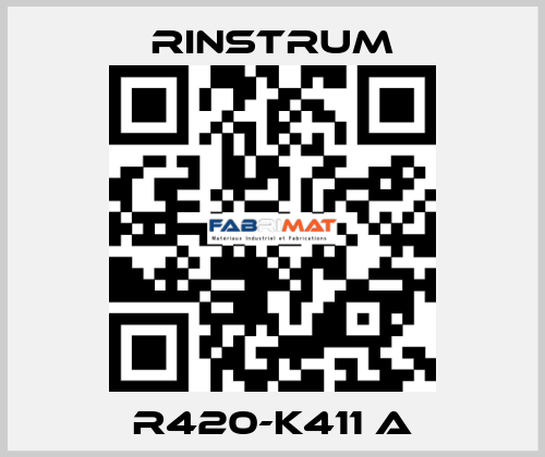 R420-K411 A Rinstrum