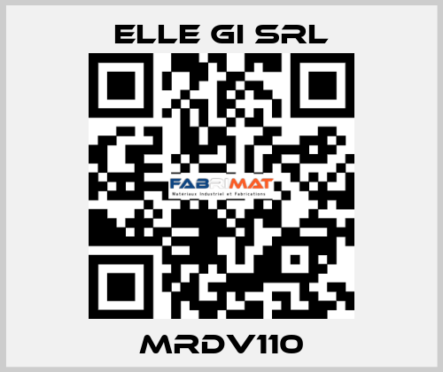 MRDV110 ELLE GI SRL