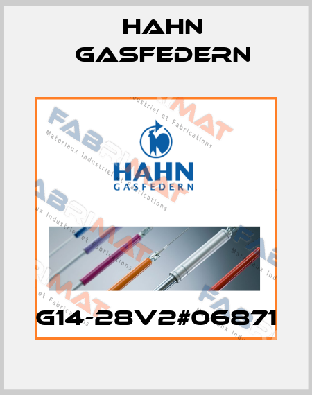 G14-28V2#06871 Hahn Gasfedern