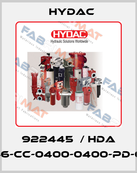 922445  / HDA 4746-CC-0400-0400-PD-000 Hydac