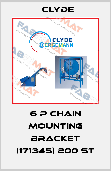 6 P chain mounting bracket (171345) 200 ST Clyde