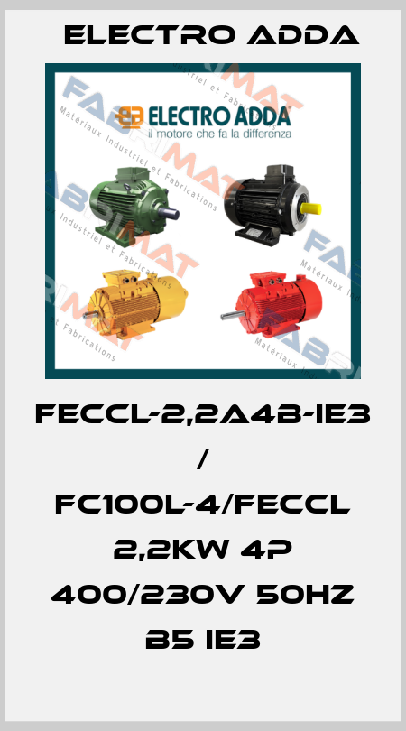 FECCL-2,2A4B-IE3 / FC100L-4/FECCL 2,2kW 4P 400/230V 50Hz B5 IE3 Electro Adda