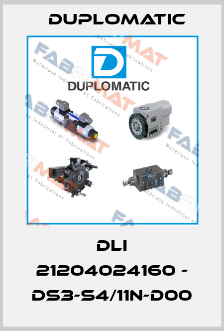 DLI 21204024160 - DS3-S4/11N-D00 Duplomatic