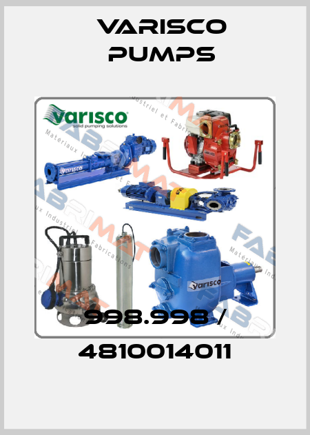998.998 / 4810014011 Varisco pumps