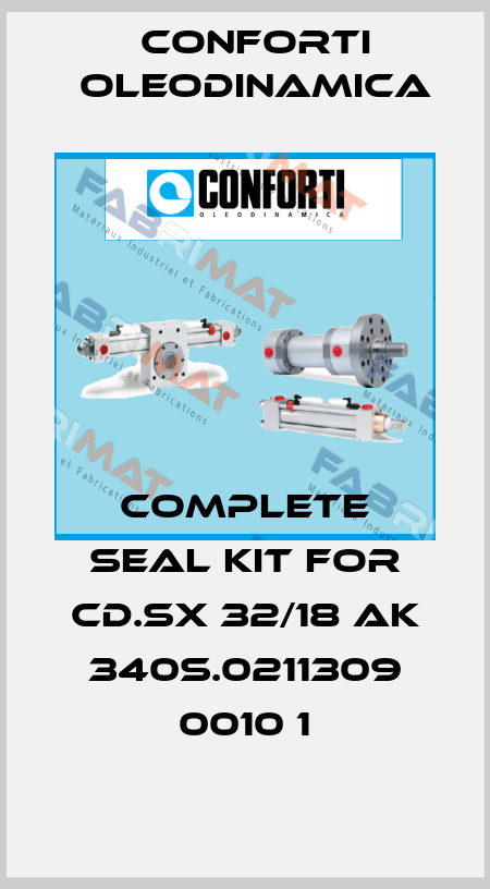 complete Seal kit FOR CD.SX 32/18 AK 340S.0211309 0010 1 Conforti Oleodinamica