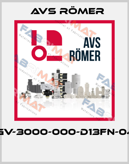 XGV-3000-000-D13FN-04E  Avs Römer
