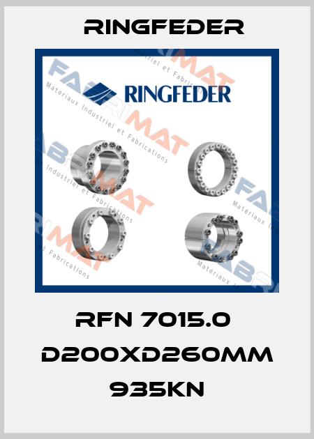 RFN 7015.0  d200xD260mm 935KN Ringfeder