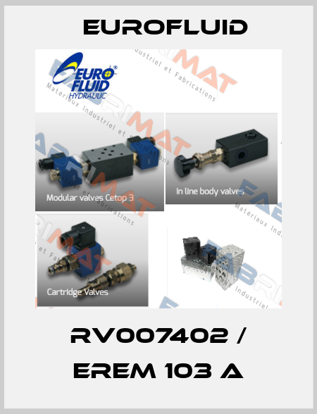 RV007402 / EREM 103 A Eurofluid