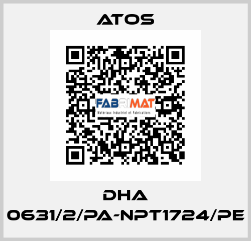 DHA 0631/2/PA-NPT1724/PE Atos