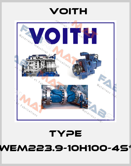 Type WEM223.9-10H100-4S* Voith