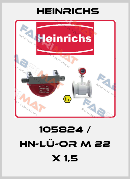 105824 / HN-Lü-OR M 22 x 1,5 Heinrichs