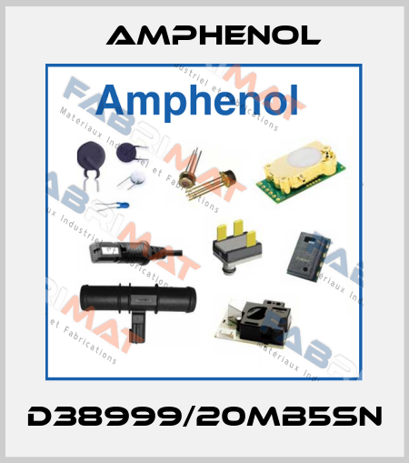 D38999/20MB5SN Amphenol