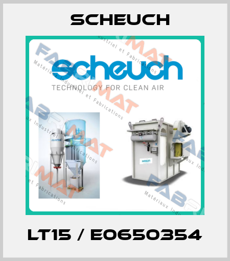 LT15 / E0650354 Scheuch